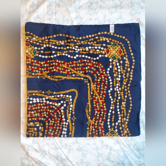 Chanel Silk Scarf - Picture 10 of 11